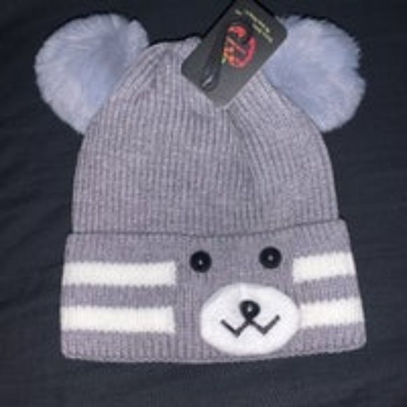 Childrens bear beanie - Picture 1 of 2